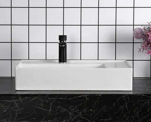 Раковина Cerutti SPA CR0017 накладная прямоугольная 60.50х38 мм, фарфор
