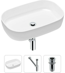 Раковина Lavinia Boho Bathroom Sink 21520059 накладная овальная 35.5, фарфор