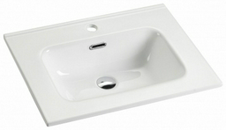 Раковина Ceramicanova CN7001 врезная прямоугольная 61, санфарфор