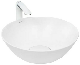 Раковина WeltWasser ELBACH 3132 накладная круглая 43 см, фаянс