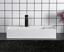 Раковина Cerutti SPA CR0017 накладная прямоугольная 60.50х38 мм, фарфор