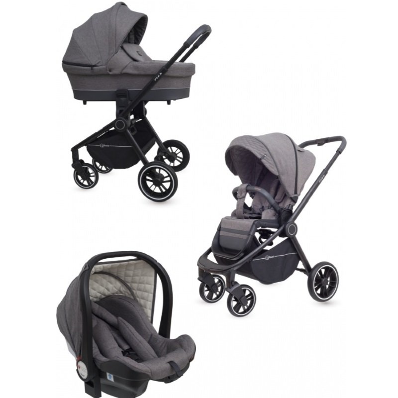 Коляска 3в1 Rant Flex Trends RA063 Grey купить,NaN