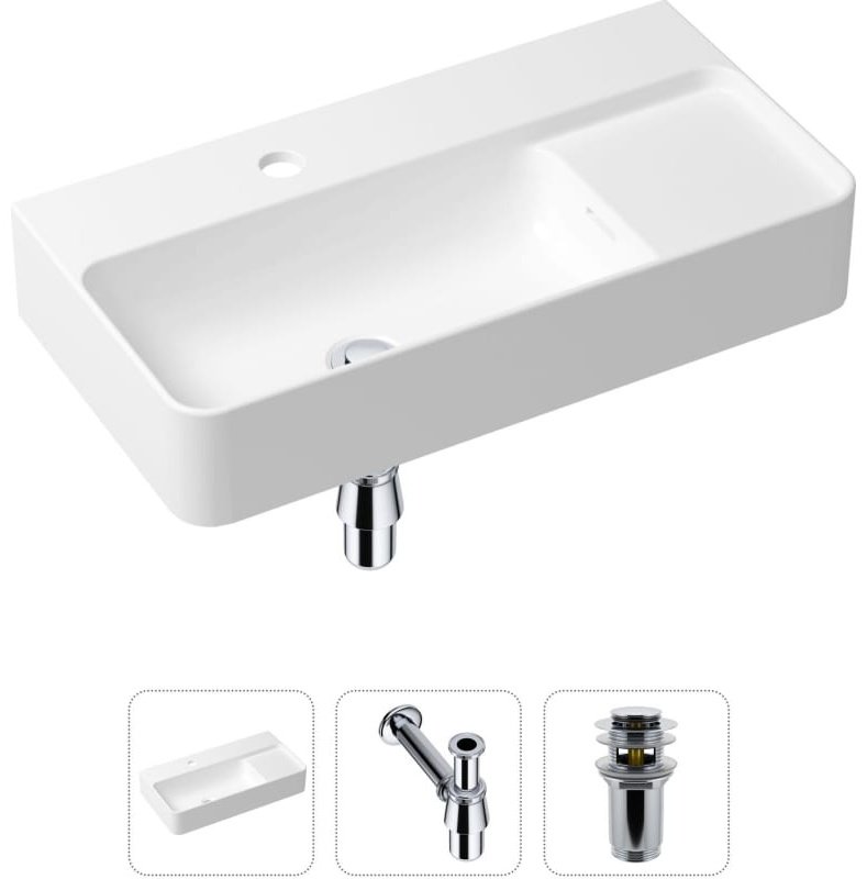 Раковина Lavinia Boho Bathroom Sink 21520490 накладная прямоугольная 31, санфарфор купить,NaN