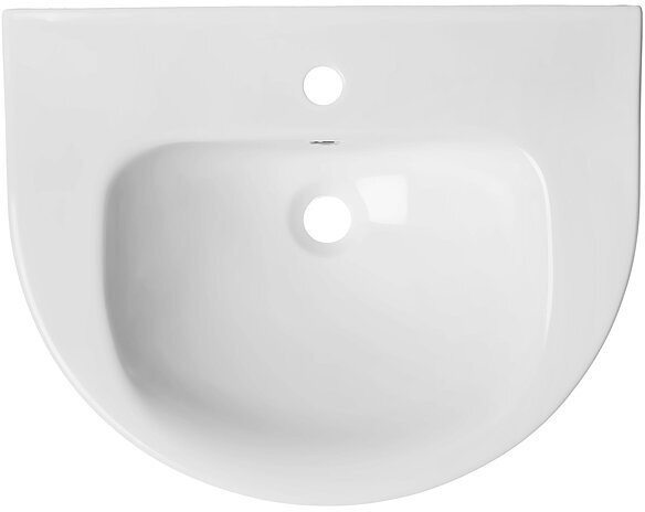 Раковина Gesso W101 Home de luxe + W Universal Home de luxe ВКЗ на пьедестал овальная 55, фаянс купить,NaN