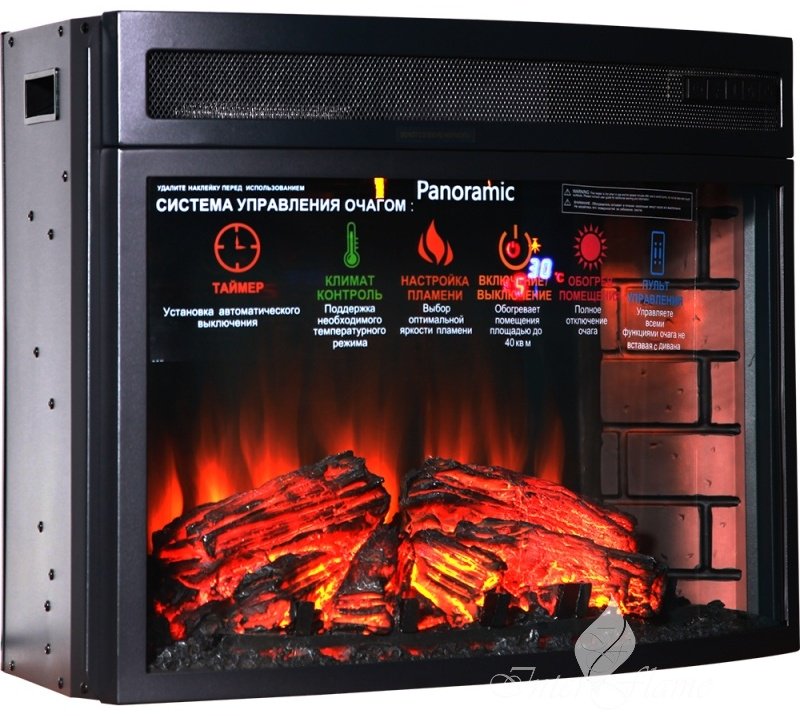 Электрокамин Interflame встроенный PANORAMIC 25 LED FX купить,NaN