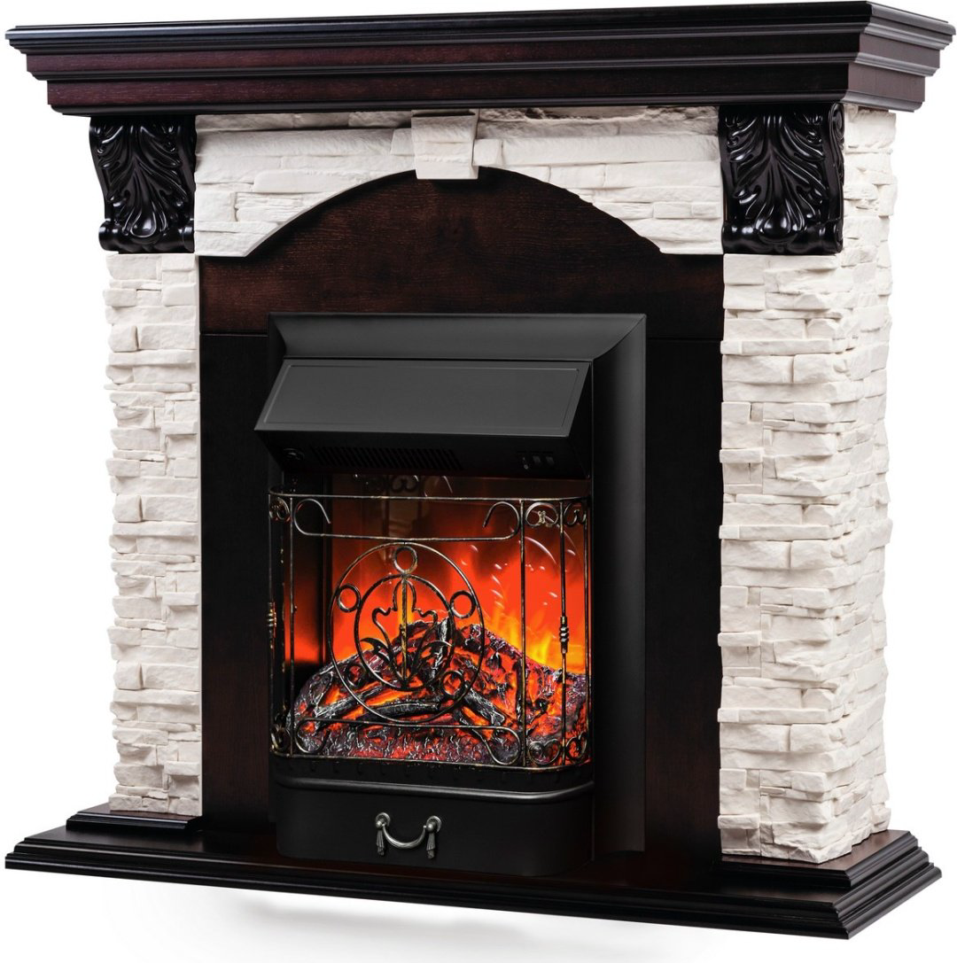 Электрокамин Real Flame напольный Dublin Lux AO купить,624400