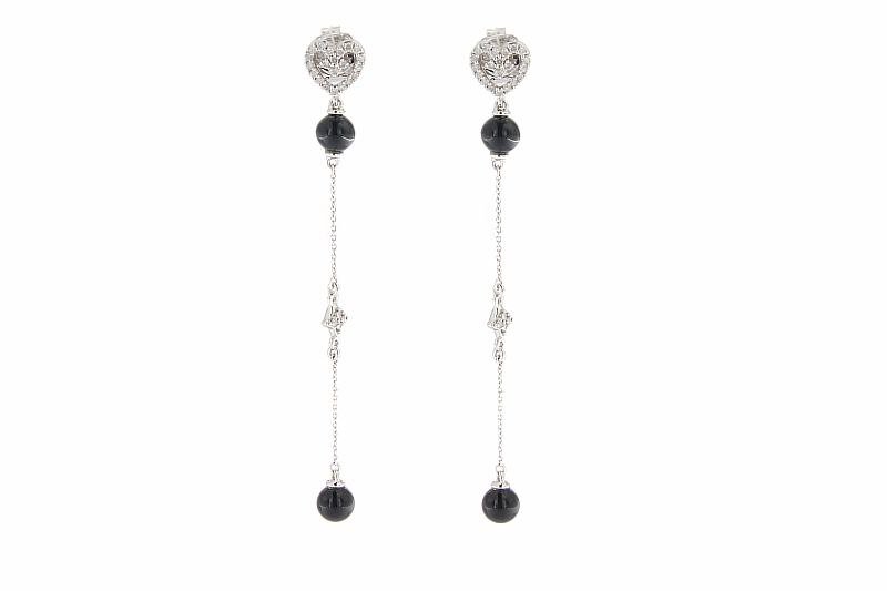 Серьги Damiani 10756/7758 д 2,8гр 0,25гр 0,25ct. купить,NaN