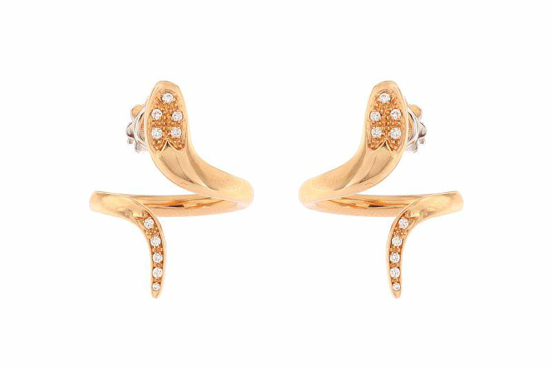 Серьги Damiani 11599 д 0,125ct. купить,NaN