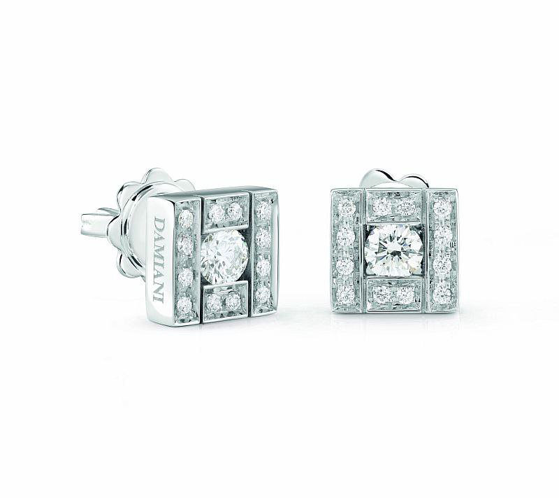 Серьги Damiani 13091 д 3,98гр 0,30ct. купить,NaN