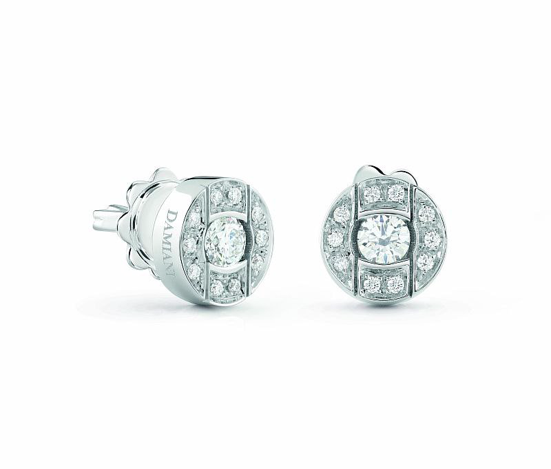Серьги Damiani 13162 д 3,5гр 0,28ct. купить,NaN