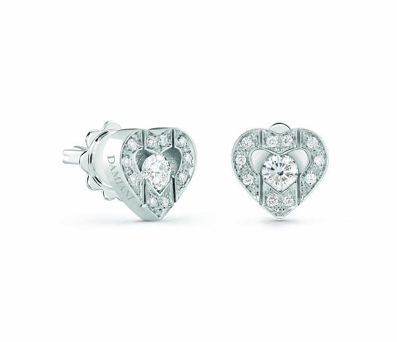Серьги Damiani 13167 д 3,49гр 0,28ct. купить,NaN