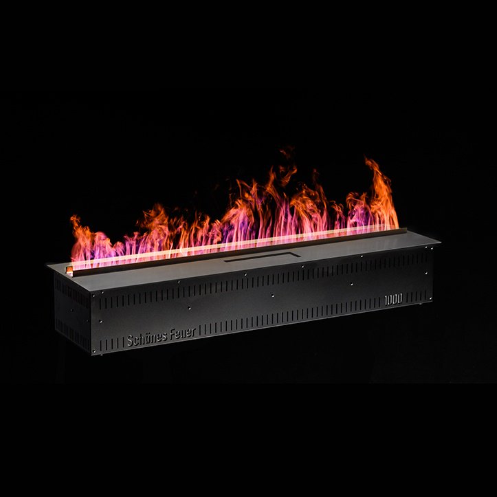 Электрокамин Schones Feuer встроенный 3D FireLine 1000 PRO + Blue Effect Flame