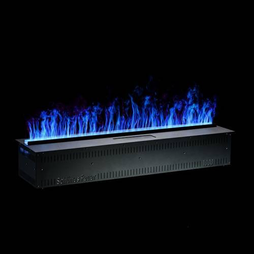 Электрокамин Schones Feuer встроенный 3D FireLine 1000 PRO Brass + RGB Flame купить,NaN
