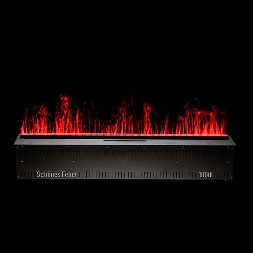 Электрокамин Schones Feuer встроенный 3D FireLine 1000 PRO Brass + RGB Flame купить,NaN
