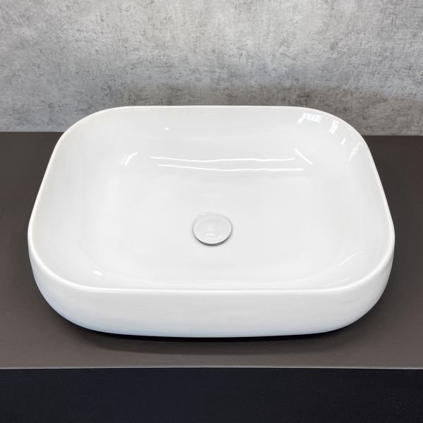 Раковина Comforty 78102 накладная овальная 42, санфарфор купить,70744