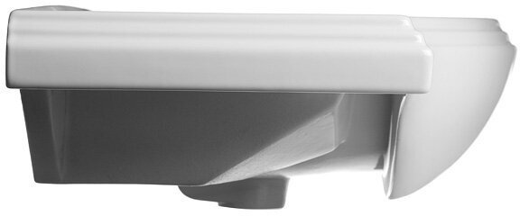 Раковина Kirovit 4640021060926 накладная прямоугольная 48, фаянс купить,NaN