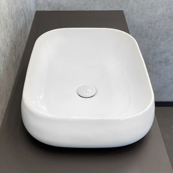 Раковина Comforty 78102 накладная овальная 42, санфарфор купить,70744
