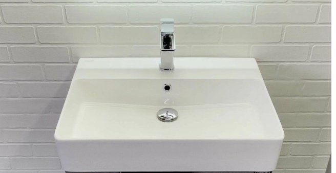 Раковина Comforty CF3WL032 накладная прямоугольная 45.5, фарфор