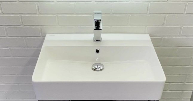 Раковина Comforty CF3WL032 накладная прямоугольная 45.5, фарфор