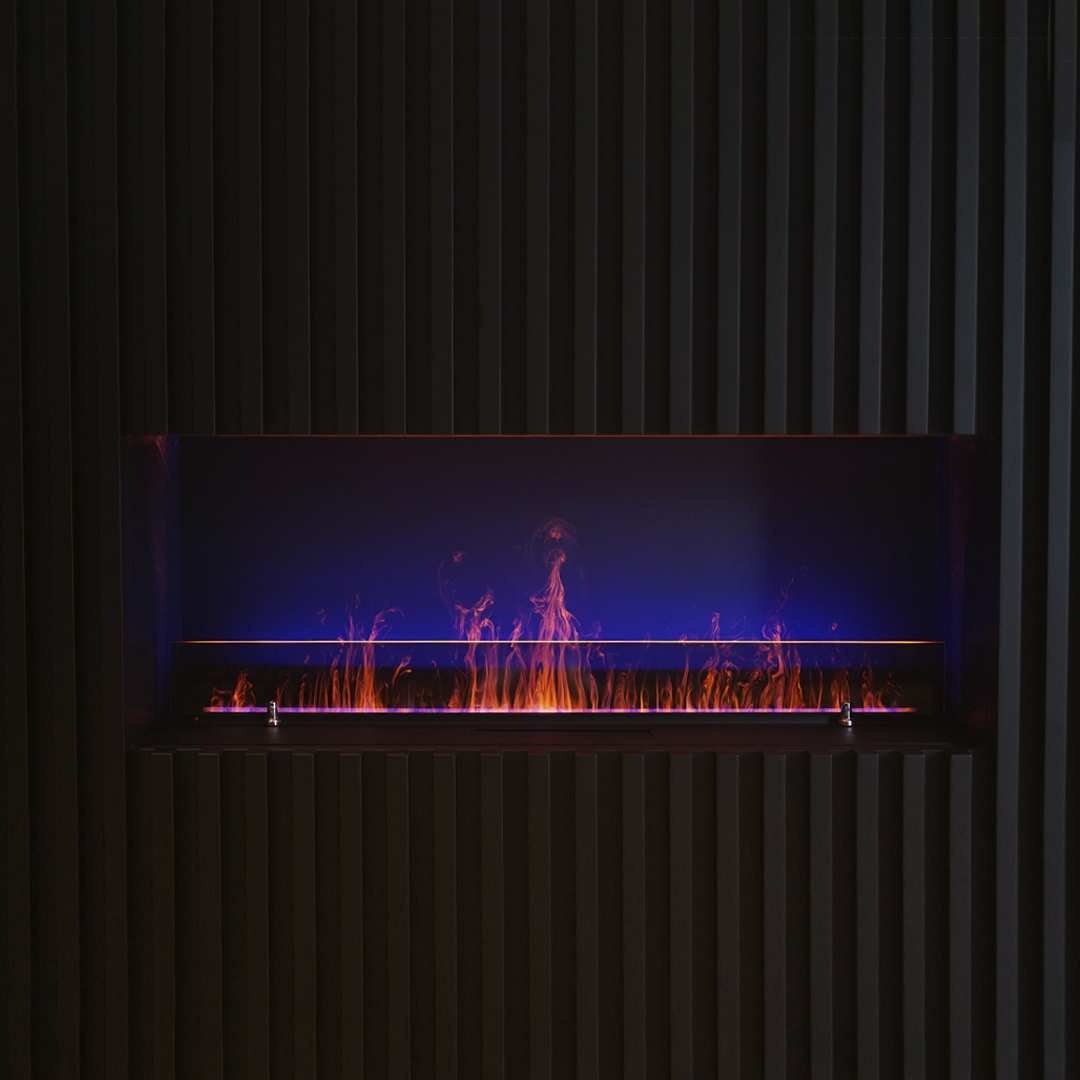 Электрокамин Schones Feuer встроенный 1000 PRO Brass