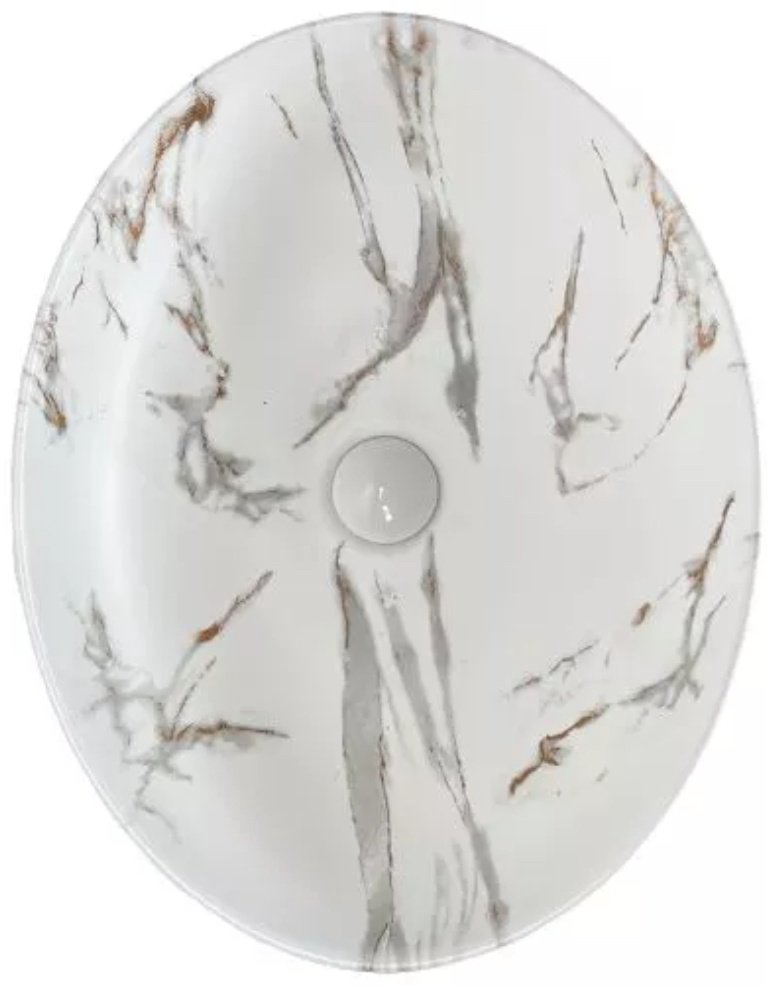 Раковина Comforty N78166MWY-2 накладная овальная 51, санфарфор купить,102783