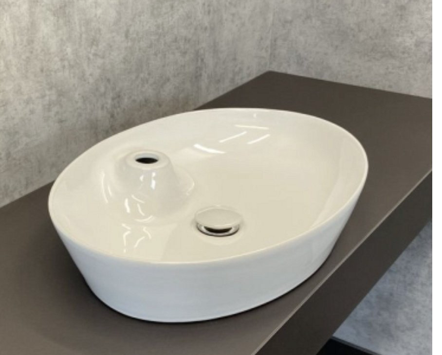 Раковина Comforty 78201 накладная овальная 55, санфарфор купить,NaN