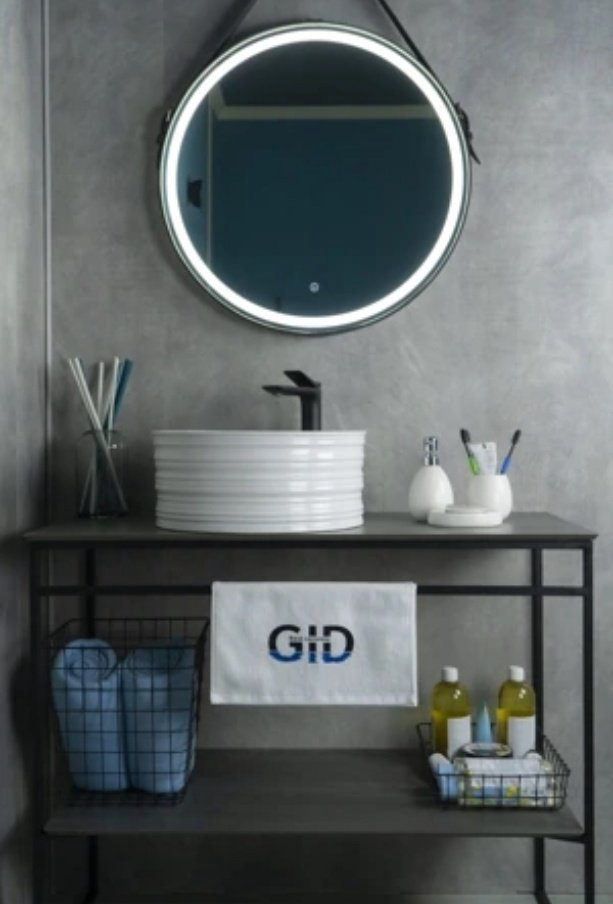 Раковина GID-ceramic W969 накладная круглая 41, керамика купить,NaN