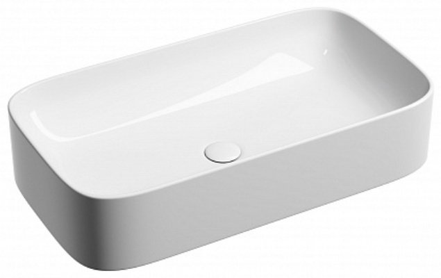 Раковина Ceramicanova Element CN6054 накладная прямоугольная 70, санфарфор купить,233924