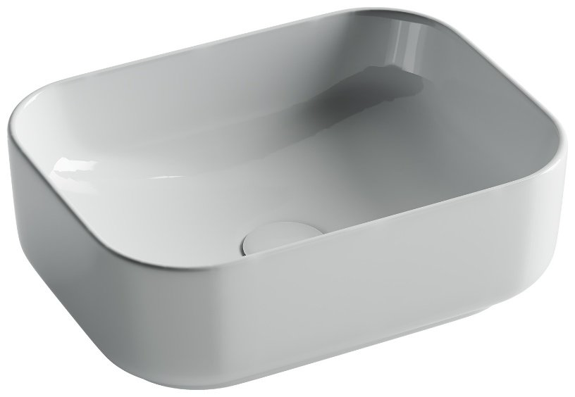 Раковина Ceramicanova CN5042 накладная прямоугольная 40, санфарфор купить,135519