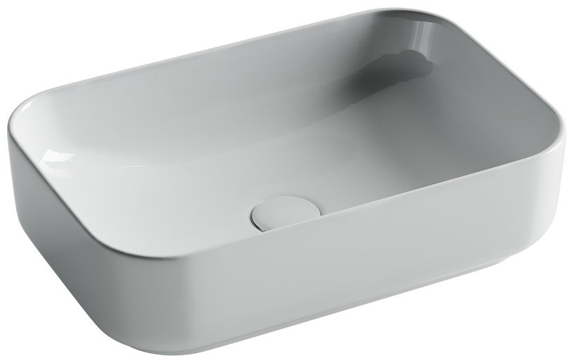 Раковина Ceramicanova CN5043 накладная прямоугольная 51, санфарфор купить,147160