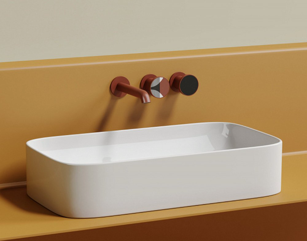 Раковина Ceramicanova Element CN6054 накладная прямоугольная 70, санфарфор купить,233924