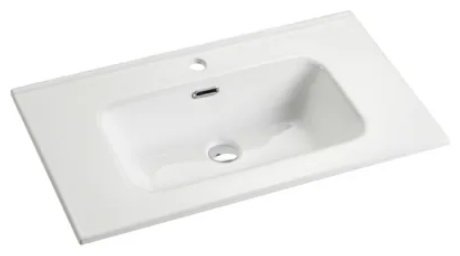 Раковина GID-ceramic 9060s врезная прямоугольная 61, керамика