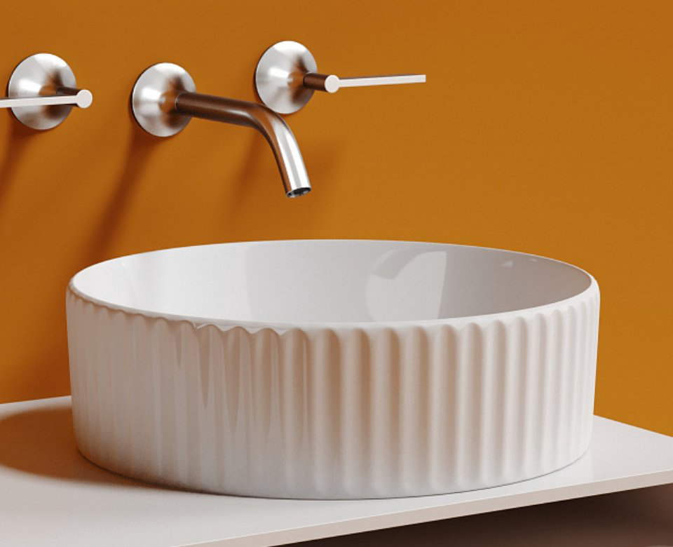 Раковина Ceramicanova CN6057 накладная круглая 36, санфарфор купить,NaN