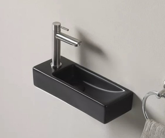 Раковина GID-ceramic Bm9271R подвесная прямоугольная 14.5, керамика