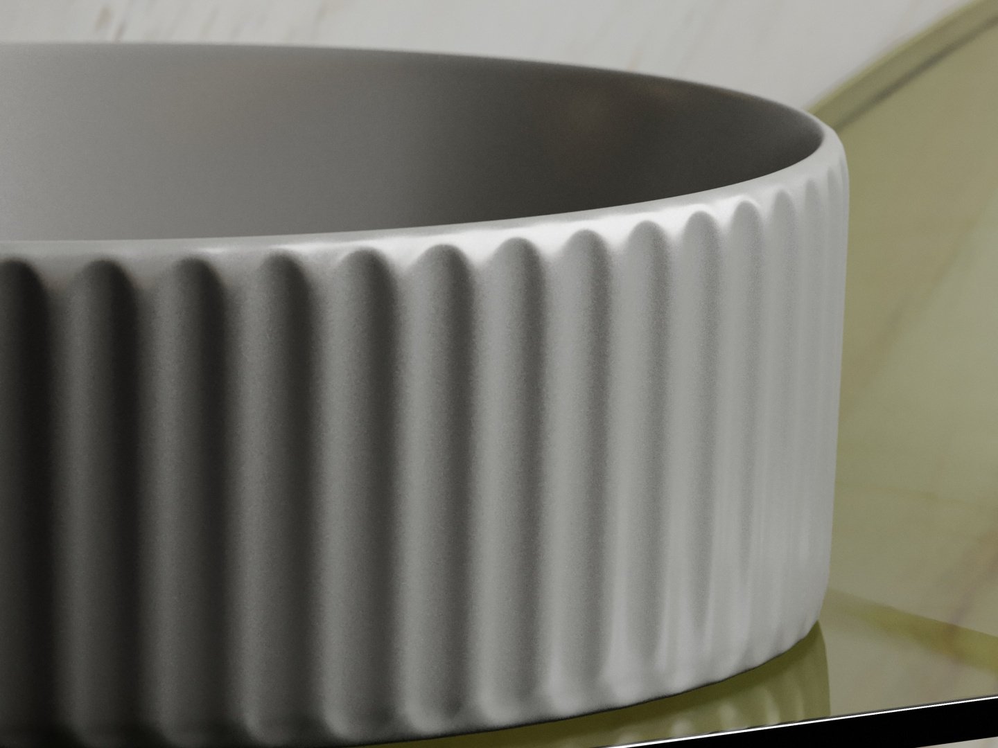 Раковина Ceramicanova Element накладная круглая 36, санфарфор