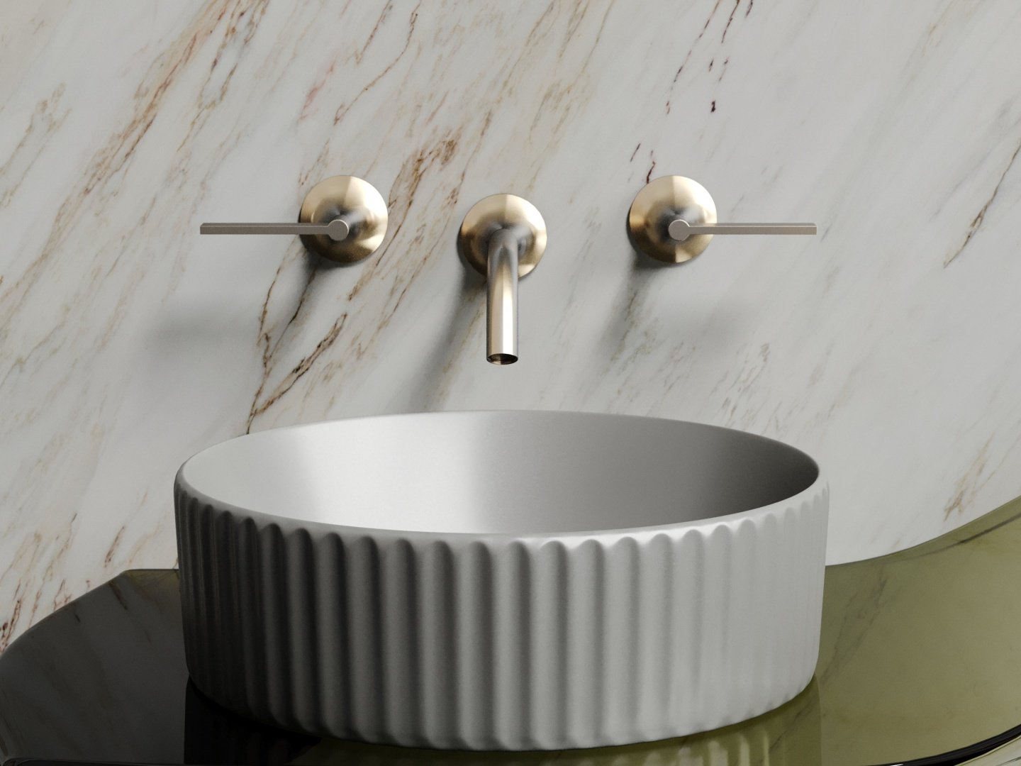 Раковина Ceramicanova Element накладная круглая 36, санфарфор
