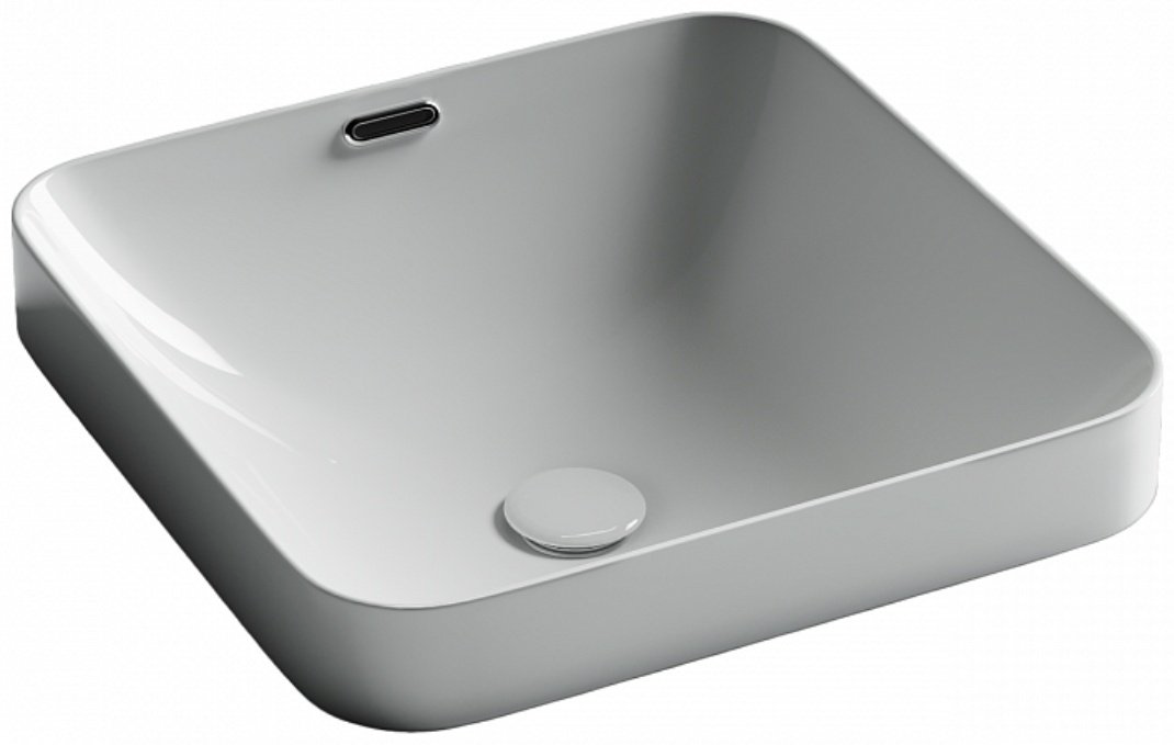 Раковина Ceramicanova CN6077 накладная квадратная 44, санфарфор купить,154125