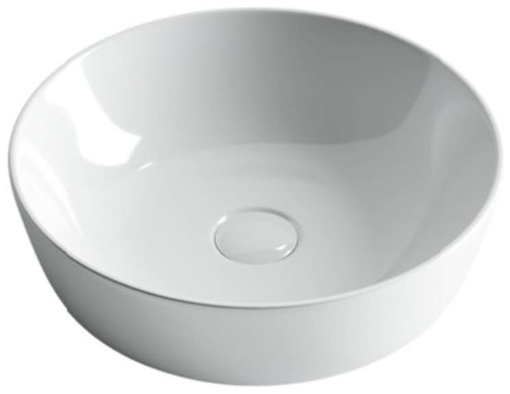 Раковина Ceramicanova CN6013 накладная круглая 42, санфарфор