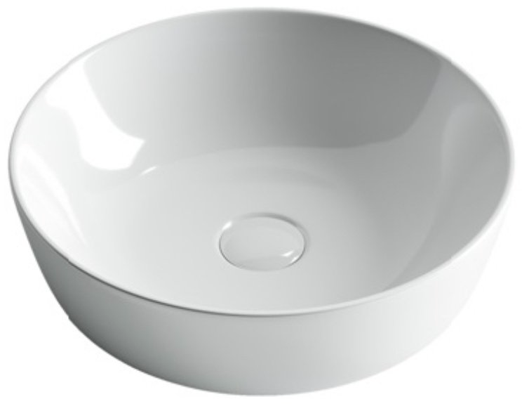 Раковина Ceramicanova CN6013 накладная круглая 42, санфарфор купить,106465