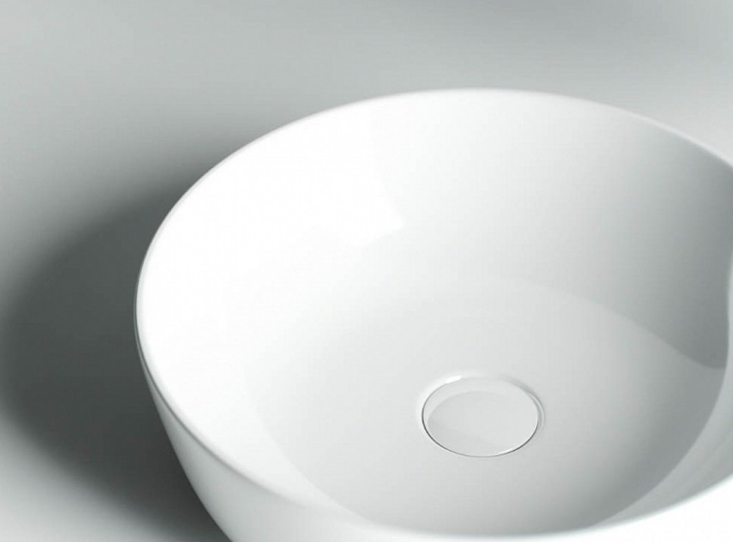 Раковина Ceramicanova CN6013 накладная круглая 42, санфарфор