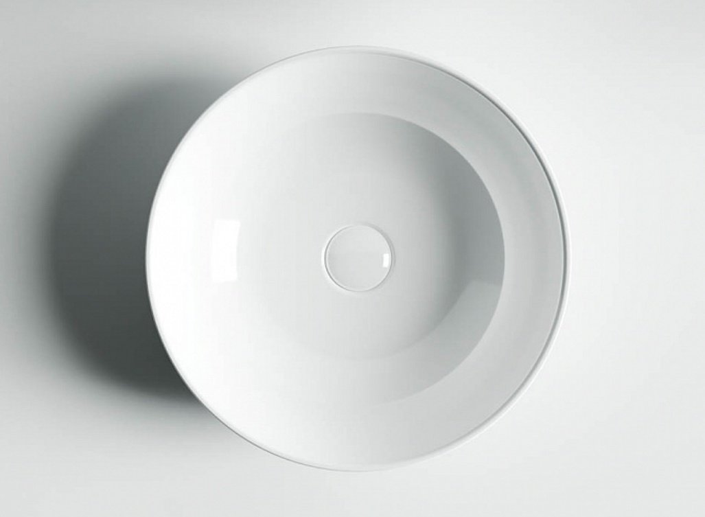 Раковина Ceramicanova CN6013 накладная круглая 42, санфарфор