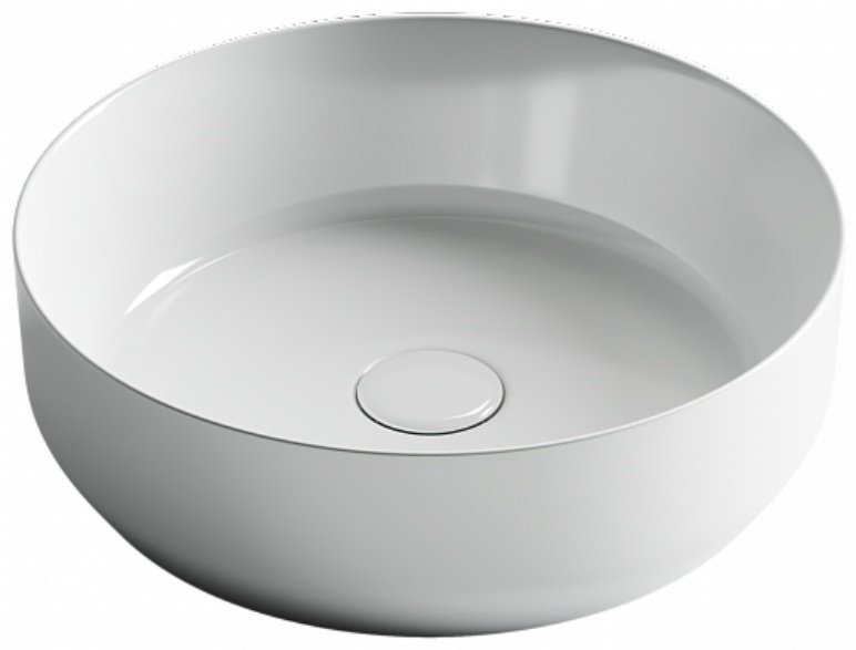 Раковина Ceramicanova CN6022 накладная круглая 39, санфарфор