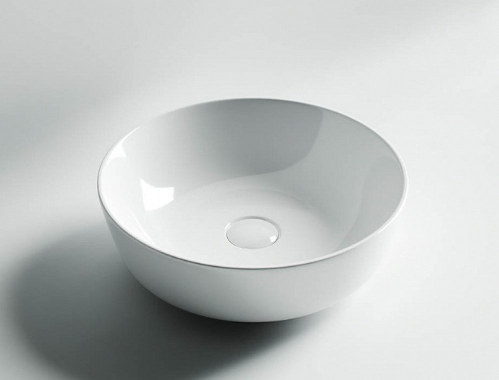 Раковина Ceramicanova CN6013 накладная круглая 42, санфарфор купить,106465