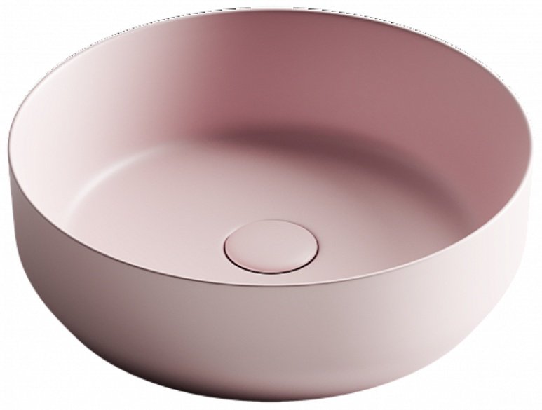 Раковина Ceramicanova CN6022MP накладная круглая 39, санфарфор