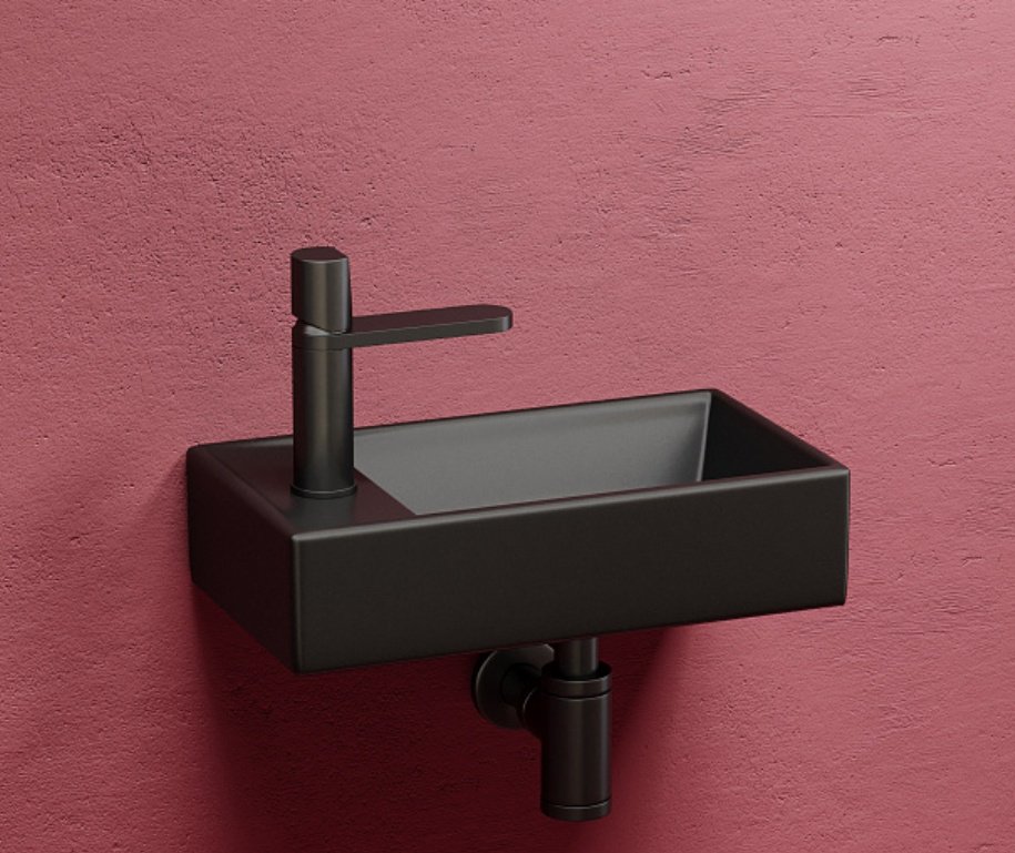 Раковина Ceramicanova CN6051RMB подвесная прямоугольная 41, санфарфор