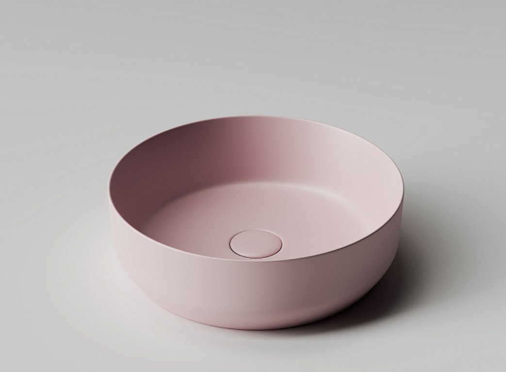 Раковина Ceramicanova CN6022MP накладная круглая 39, санфарфор