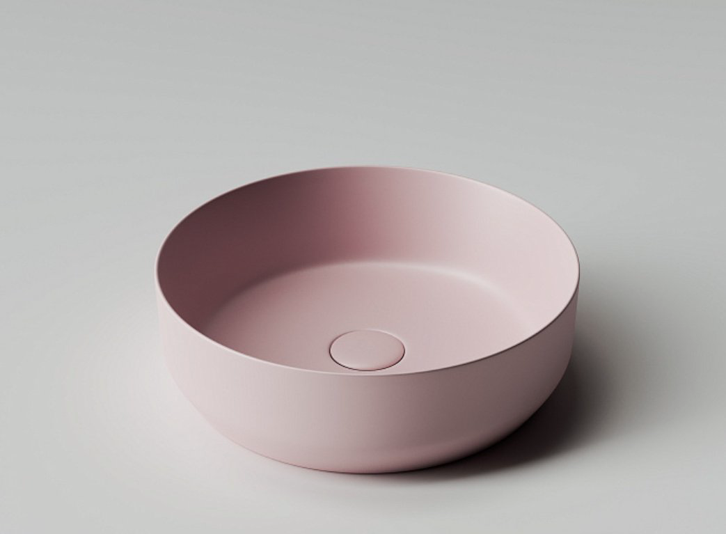 Раковина Ceramicanova CN6022MP накладная круглая 39, санфарфор купить,NaN