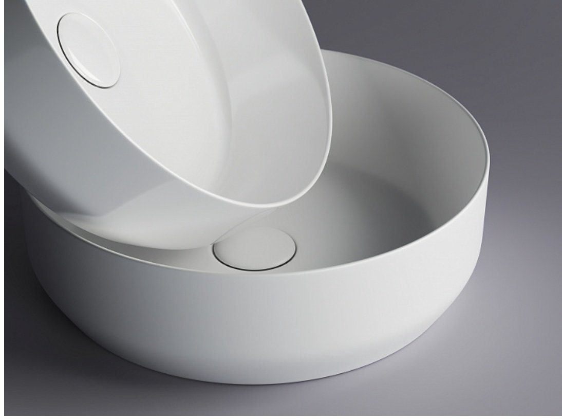 Раковина Ceramicanova CN6022 накладная круглая 39, санфарфор купить,124176