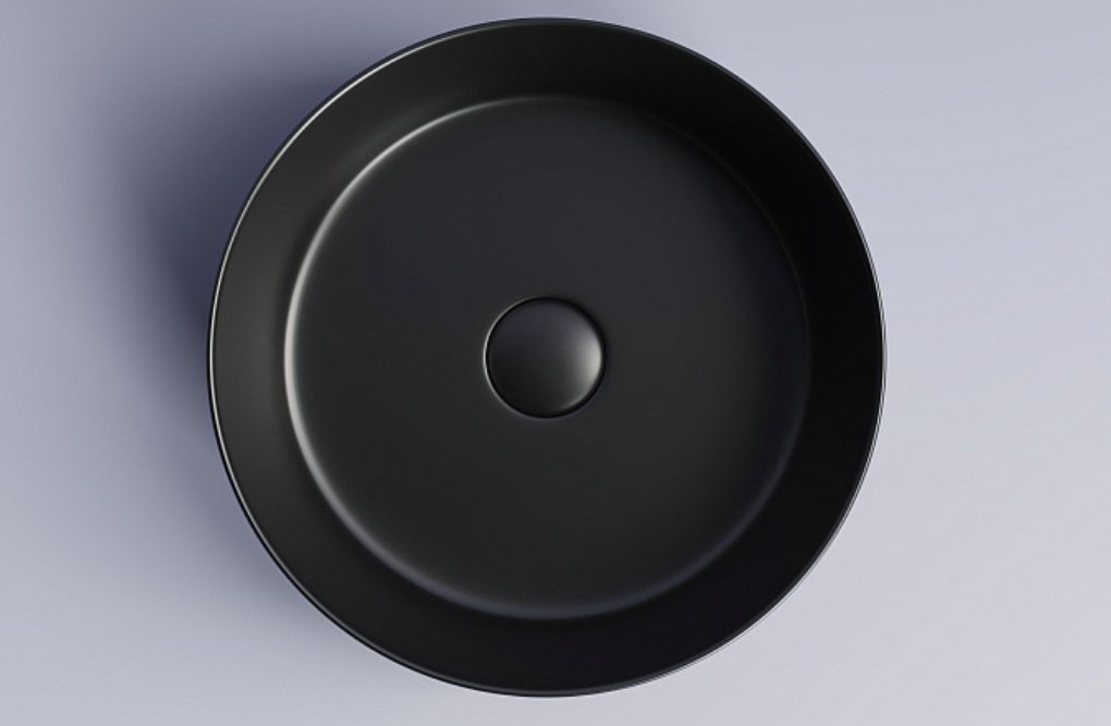 Раковина Ceramicanova CN6032MB накладная круглая 36, санфарфор купить,189200