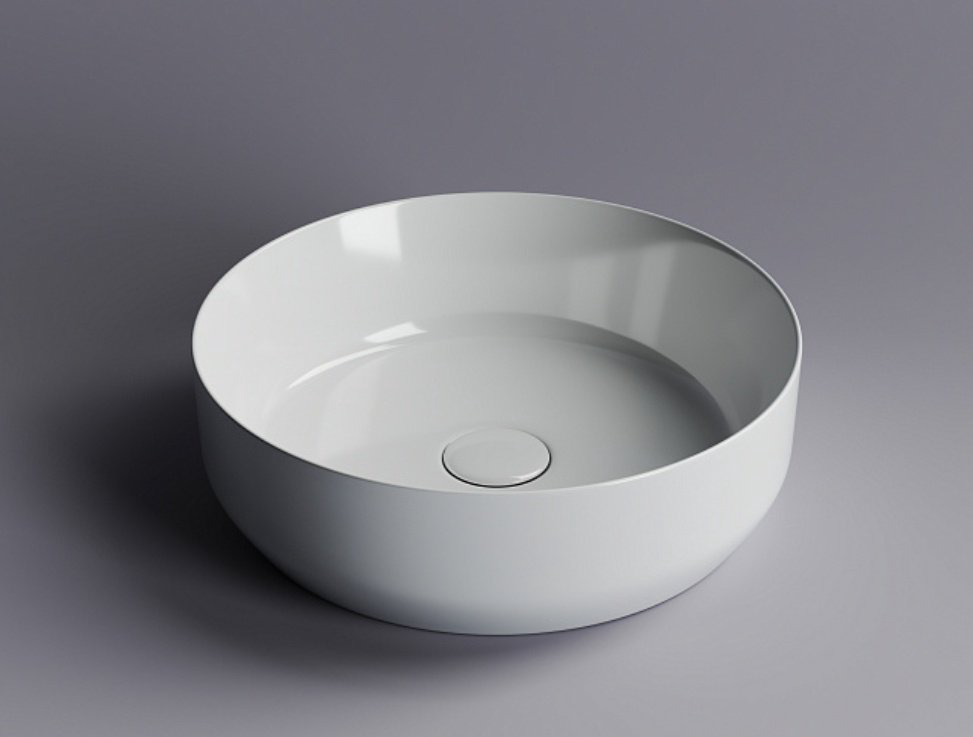 Раковина Ceramicanova CN6022 накладная круглая 39, санфарфор купить,124176